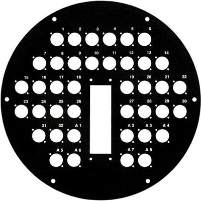 Na objednávku...............Stagedrum čelní deska pro kabel. cívku-naviják Schill HT 482 / HT 582 32/8 A/B-Typ + MP