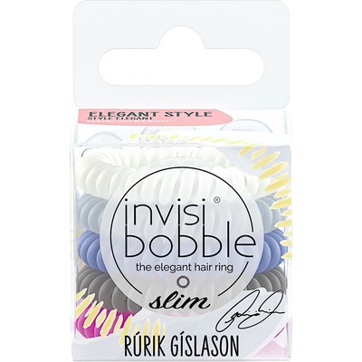 Tenká spirálová gumička do vlasů Invisibobble Slim Rúrik Gíslason No Place Like Reykjavík - 5 ks – Sleviste.cz