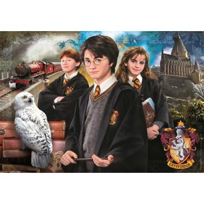Clementoni - Puzzle Compact Harry Potter 1000 - 1 000 piese
