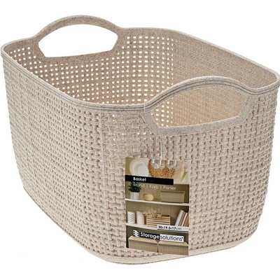 Storage Solutions Úložný kôš Beige 3 19 x 17 x 30 cm