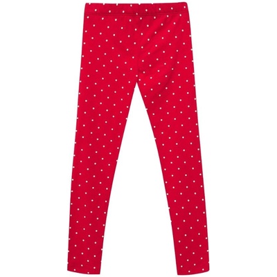 Winkiki Kids Wear Dívčí leggíny Dots červená