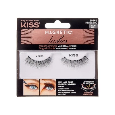 Kiss Magnetické riasy Magnetic Lash es Double Strength 01 Charm