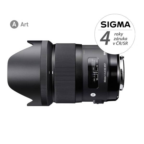 SIGMA 35mm f/1.4 DG HSM Art Canon EF od 919 € - Heureka.sk