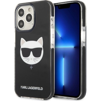 KARL LAGERFELD Гръб Karl Lagerfeld TPE Choupette Head Case за iPhone 13 Pro - Черен (3666339048501)