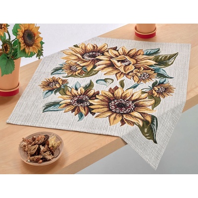 Mondo Gobelínový ubrus 90x90 cm Slunečnice Chenille IT120 90x90 cm