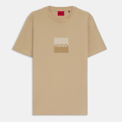 Hugo Тениска Hugo Men's Regular Fit T-Shirt - Beige 269