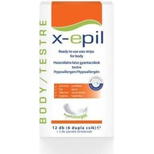 X EPIL Depilační pásky hypoalergenní (6x2 ks)