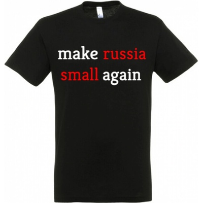 Ukrajina Make Russia Small Again čierne