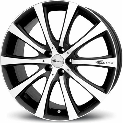 Brock B21 8x18 5x105 ET38 black polished