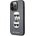 KARL LAGERFELD Гръб Karl Lagerfeld PU Saffiano Karl and Choupette Heads Case за iPhone 13 Prp - Сребрист