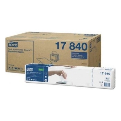 Tork Papierové servítky 1-vrstv. Xpressnap Snack biele N10 8x5x225ks