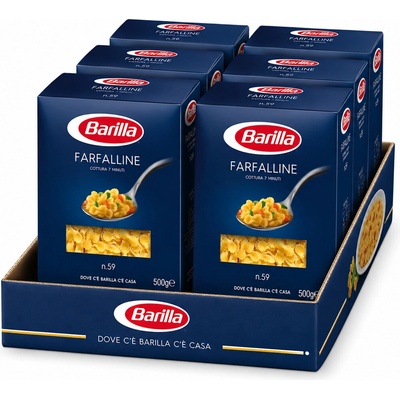 Barilla Farfalline No.59 6 x 0,5 kg