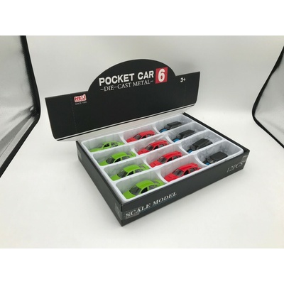 Alltoys Autíčko červené 1:43