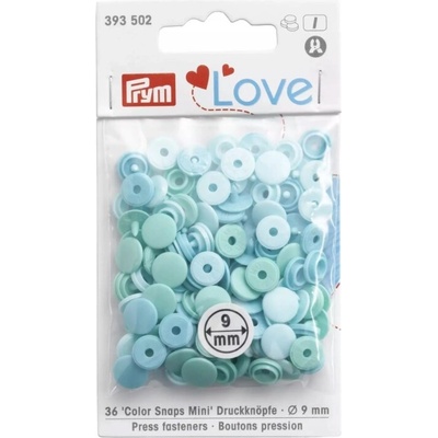 Plastové patentky 9mm PRYM LOVE 393 601