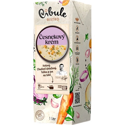 Cibule Bistro Česnekový krém 1 l