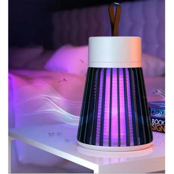 Преносима лампа против комари и други насекоми с батерия 2000mAh, Нощна лампа, USB захранване (BG-002)