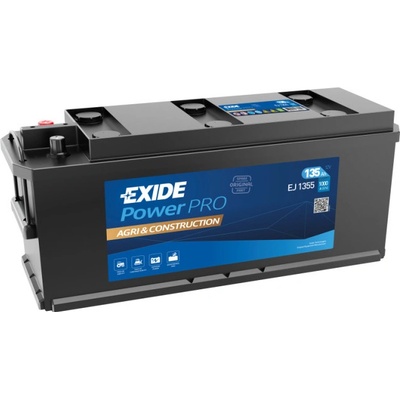 Exide PowerPRO Agri & Construction 12V 135Ah 1000A EJ1355
