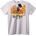NOONEBRAND Тениска Есенен Стил Рим - XL, White