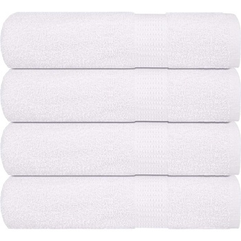 vidaXL Кърпи за баня 4 бр бели 100x150 см 360 gsm 100% памук (136658)