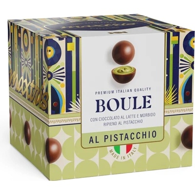 Maxtris Boule pralinky z mliečnej čokolády s pistáciovou náplňou 150 g
