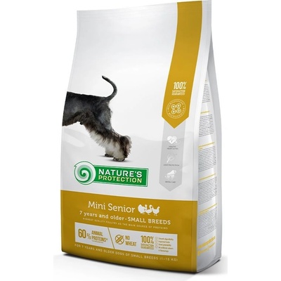 Nature's Protection Mini Senior Poultry Small Breed Dog 7,5 kg