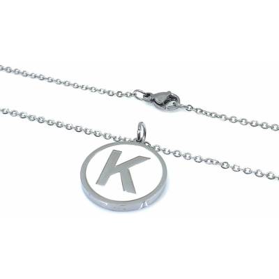Jan Kos jewellery Řetízek s přívěskem z oceli 12118189