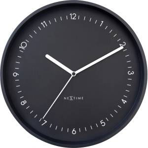 NeXtime Стенен часовник Berlin черен (3305ZW)