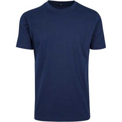 Build Your Brand pánske tričko s okrúhlym výstrihom BY004 light navy