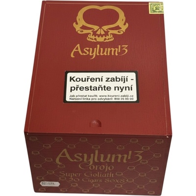 Asylum 13 Corojo Super Goliath 20 ks