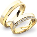 SP-61039 Zlaté snubní prsteny SP-61039
