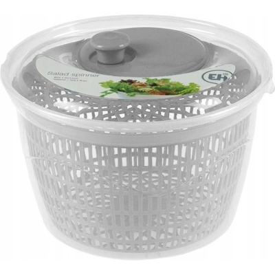 EH Excellent Houseware Odstředivka na salát a bylinky, ? 25 cm barva černá