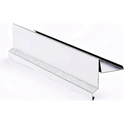 Závětrná lišta klasik s okapnicí r.š.250mm Titanzinek TiZn dl.2m