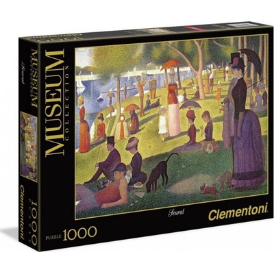 Clementoni Seurat Nedelné popoludnie na ostrove Grande Jat 1500 dielov