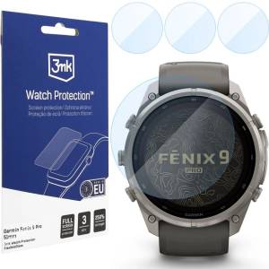 3mk Protection Протектор за екран за Garmin Fenix 9 Pro (51mm) - FlexibleGlass (3 pack) - 3mk - Прозрачен