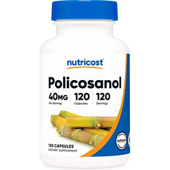 Nutricost Policosanol, 40 mg, 120 капсули, Nutricost