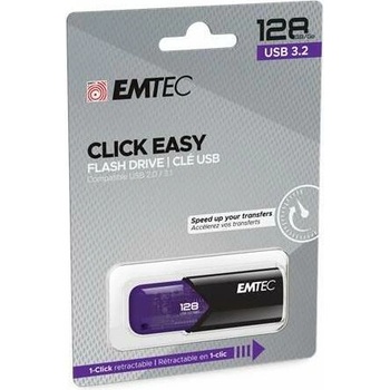 Image 1 of EMTEC Click Easy B110 128GB USB 3.2 ECMMD128GB113