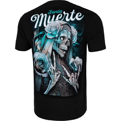 Pitbull West Coast pánské triko Santa Muerte 24 černé