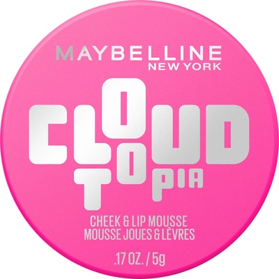 Maybelline Multifunkční pěna na rty a tváře CloudTopia Mousse 04 Pink DayDream 5 g