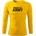 DRAGOWA FIT-T Тениска с дълъг ръкав Muscle Army, жълта, 160 г/м2 (5838)
