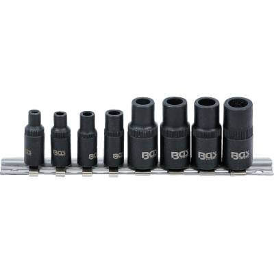 BGS technic 9771 BGS , Sada pro upnutí závitníků 6,3 mm (1/4") / 10 mm (3/8") magnetická 8dílná