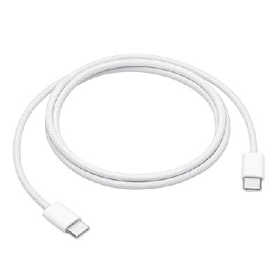 Кабел , Apple 60W USB-C Charge Cable (1M) - White (MW493ZM/A)