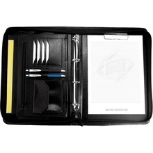 Guriatti POCKET Obchodní diplomatka na zip, A4 s madlem, černá