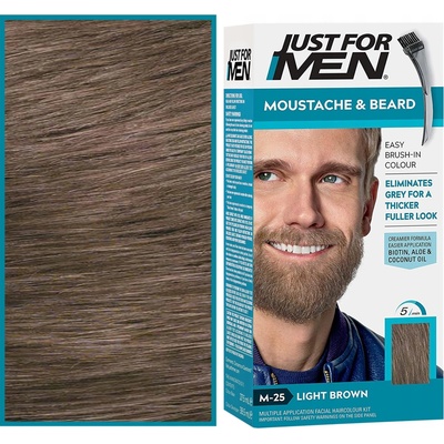 Just For Men Moustache & Beard M25 Light Brown