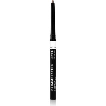 Avon Glimmerstick молив за очи с интензивен цвят цвят Cosmic Brown 0.28 гр