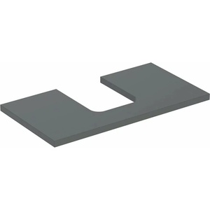 Geberit Плот за мивка Geberit One с централен изрез, 90 см, лаванова подложка (505.273.00.3)