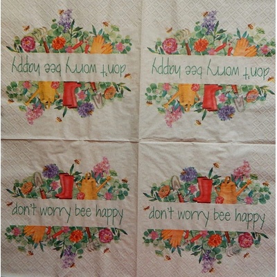 Home fashion Ubrousky Bee happy 33x33cm