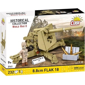 COBI Противовъздушно оръдие 8.8 cm Flak 18 (DAK), 1: 35 (COBI-3141)