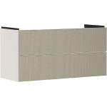 Hansgrohe Xevolos E - Шкафче за умивалник 118x58x48 см, 2 чекмеджета, матово бежово/бронз 54185390 (54185390)