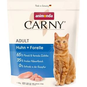 Carny Dry Food Adult With Chicken + Trout храна за котки с пилешко месо и пъстърва 10kg