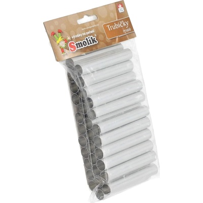 Smolík Trubička na kremrole 80mm 30ks rovná